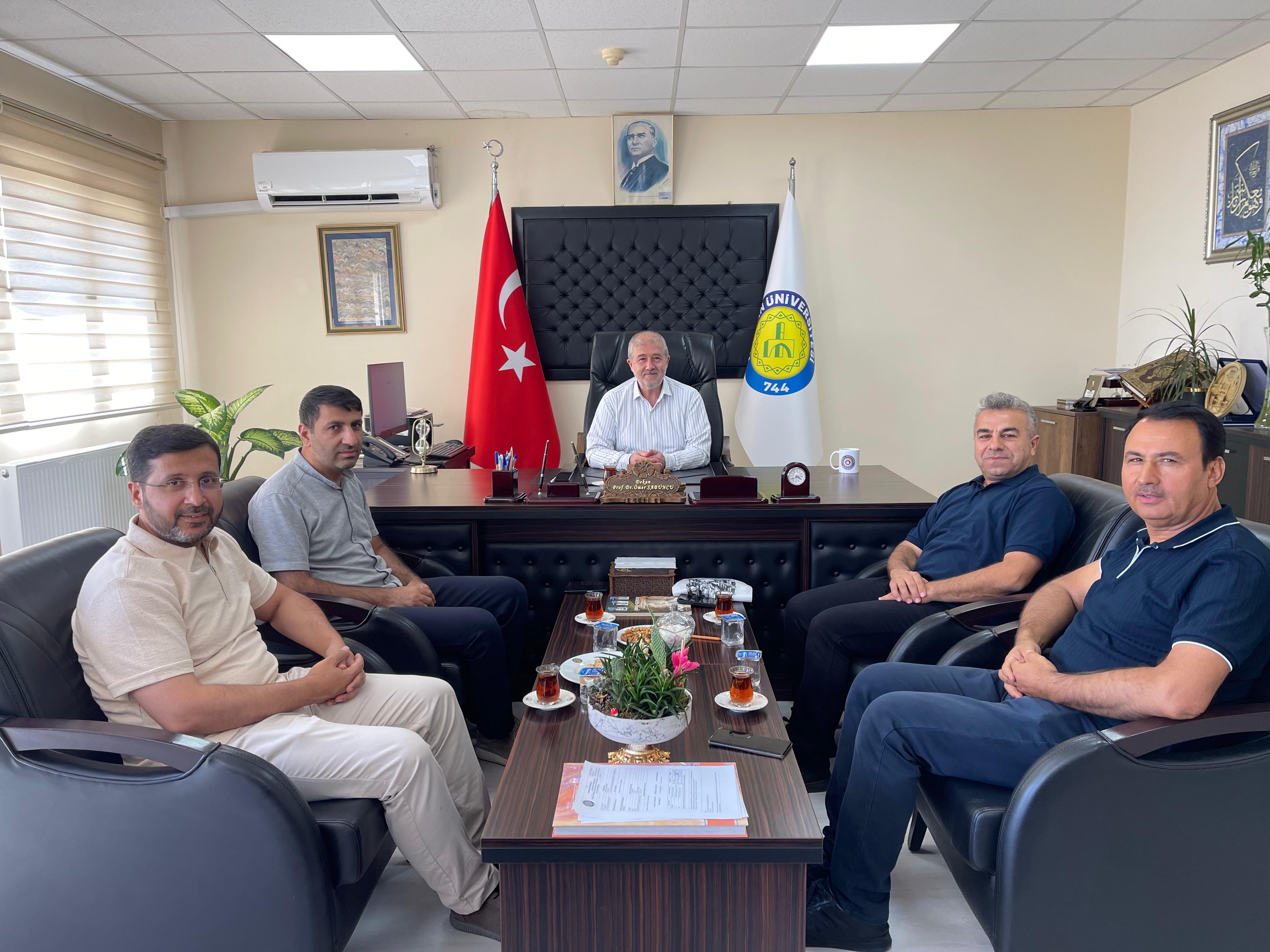 Adıyaman Üniversitesi İlahiyat Fakültesi Dekanından Fakültemize Ziyaret